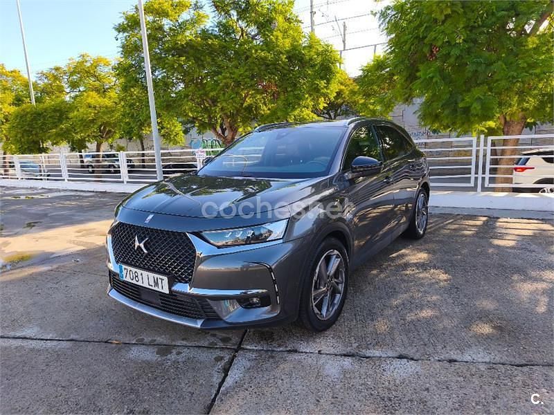 Gris / plata Usado 2021 DS Automobiles DS7 Crossback Rivoli SUV | 27.490 € (Un poco caro) - Imagen 1/4