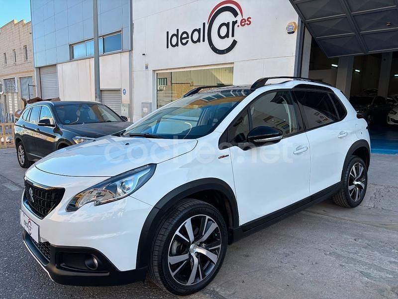 Blanco Usado 2019 Peugeot 2008 GT-line SUV | 14.000 € (Precio justo) - Imagen 1/4