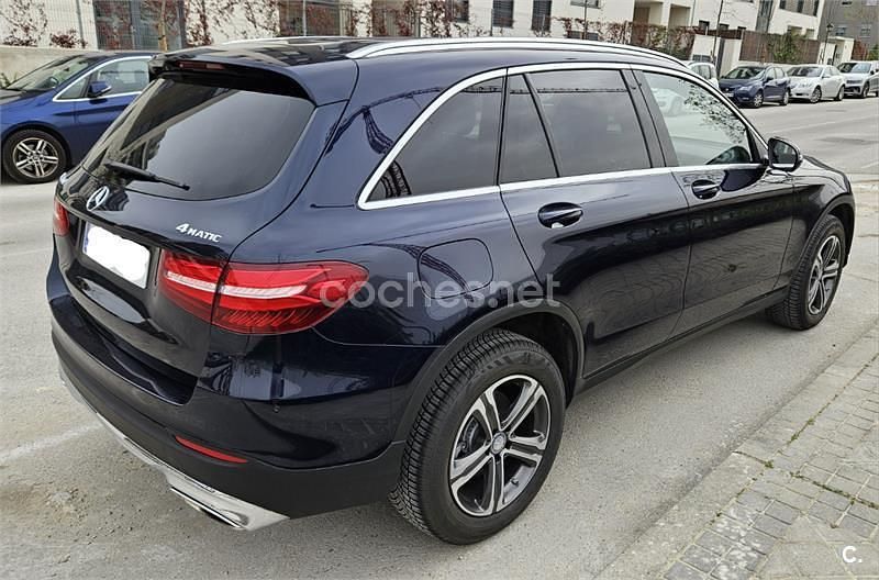 Azul Usado 2016 Mercedes GLC250 Exclusive SUV | 25.000 € (Buen precio) - Imagen 1/4