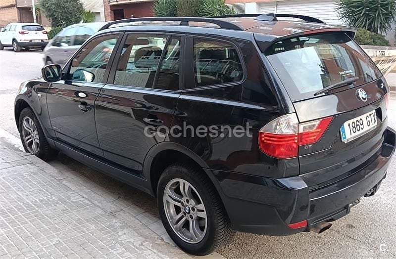 Usado BMW X3 177 CV (130 kW) 2010 Negro SUV
