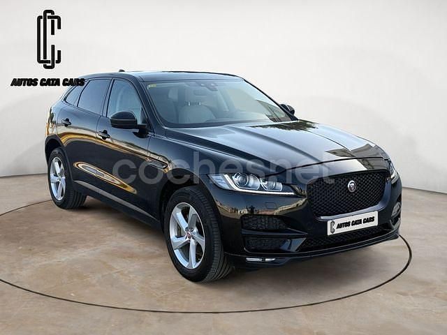 Negro Usado 2020 Jaguar F-Pace Pure SUV | 24.490 € (Un poco caro) - Imagen 1/4