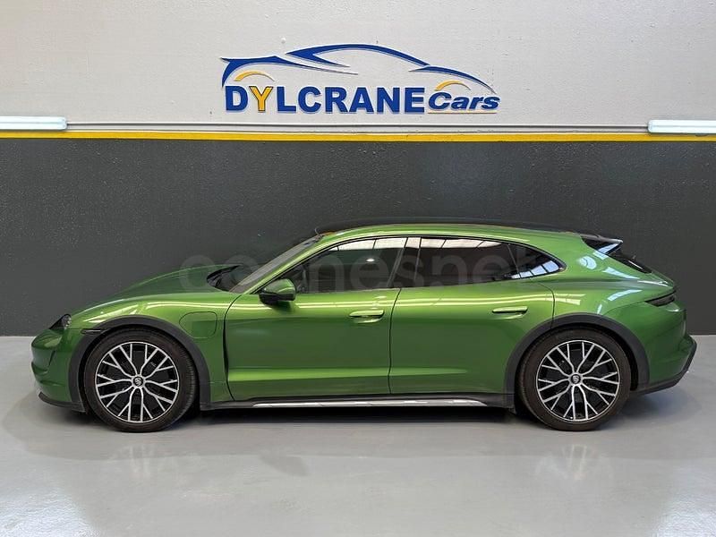 Usado Porsche Taycan Cross Turismo 300 kW (408 CV) 2023 Verde Familiar