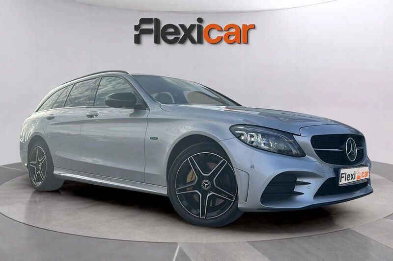 Gris Usado 2021 Mercedes C300e Familiar | 22.990 € (Precio justo) - Imagen 1/4