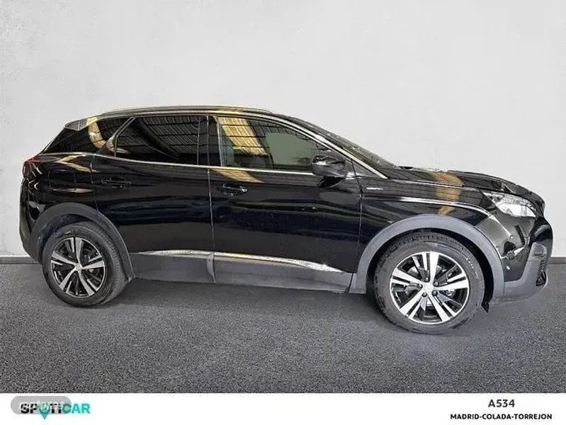 Usado Peugeot 3008 GT-line 130 CV (95 kW) 2018 Negro SUV