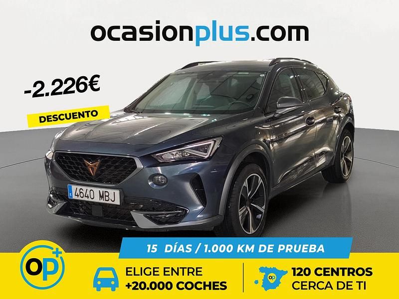 Gris Usado 2022 Cupra Formentor SUV | 24.390 € (Precio justo) - Imagen 1/4