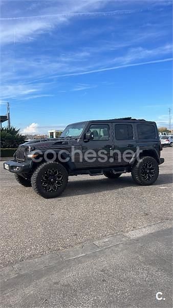 Gris / plata Usado 2022 Jeep Wrangler Rubicon SUV | 63.999 € (Caro) - Imagen 1/4