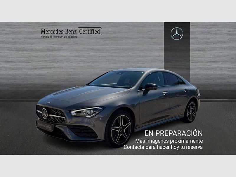 Gris Usado 2021 Mercedes CLA250e Berlina | 32.490 € (Precio justo) - Imagen 1/4
