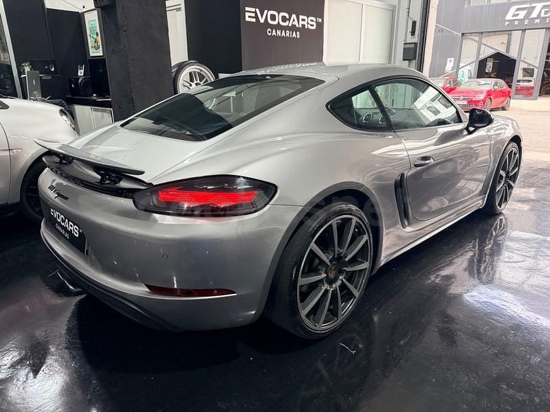 Usado Porsche 718 Cayman 300 CV (220 kW) 2017 Gris / plata Coupe