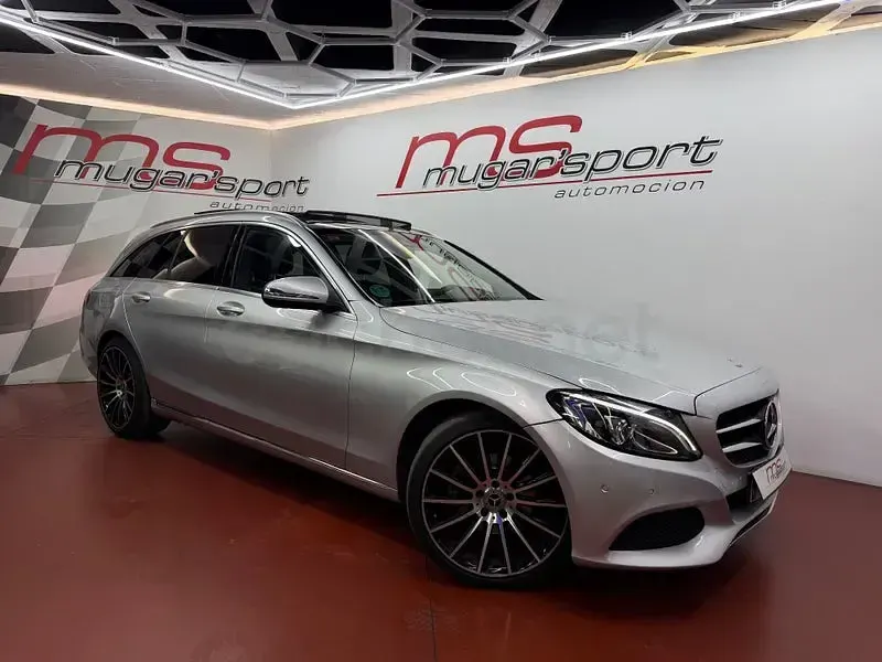 Usado Mercedes C200 136 CV (100 kW) 2016 Gris / plata Berlina