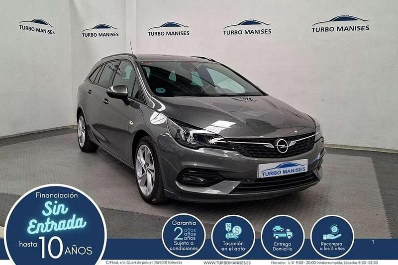 Gris Usado 2020 Opel Astra Ultimate Familiar | 10.490 € (Buen precio) - Imagen 1/4