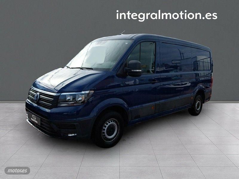 Azul Usado 2020 VW Crafter Van | 23.900 € (Precio justo) - Imagen 1/4