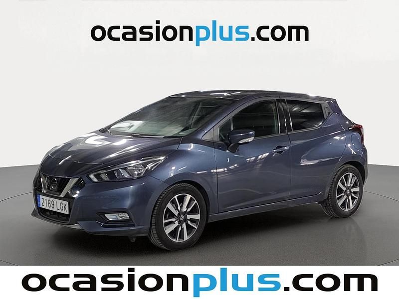 Usado Nissan Micra N-Connecta 90 CV (66 kW) 2020 Gris Utilitario