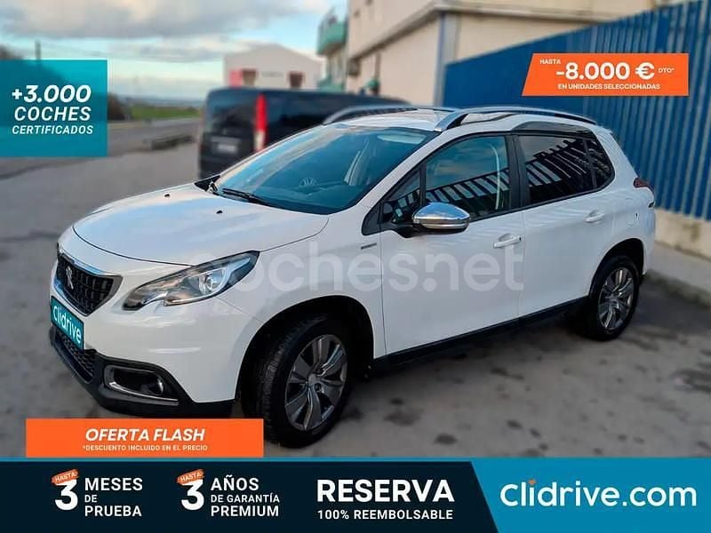 Blanco Usado 2018 Peugeot 2008 Style SUV | 7890 € (Precio justo) - Imagen 1/3