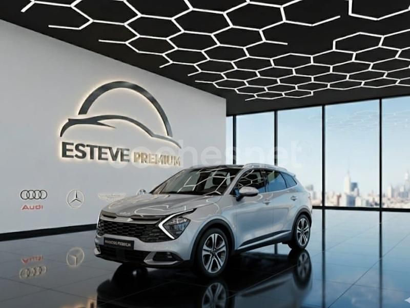 Gris Usado 2023 Kia Sportage SUV | 22.490 € (Precio justo) - Imagen 1/4