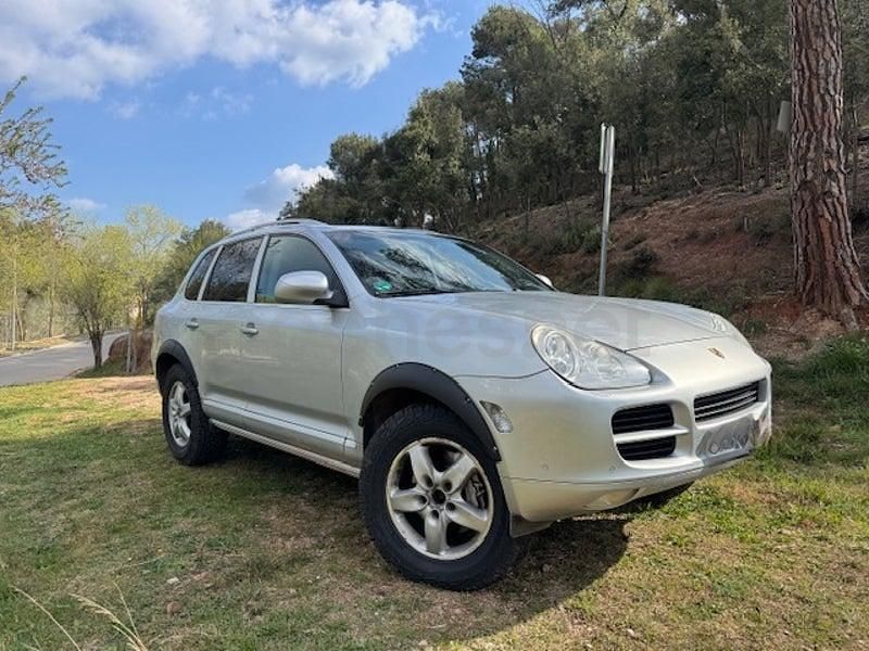 Usado Porsche Cayenne S 340 CV (250 kW) 2004 Gris / plata SUV