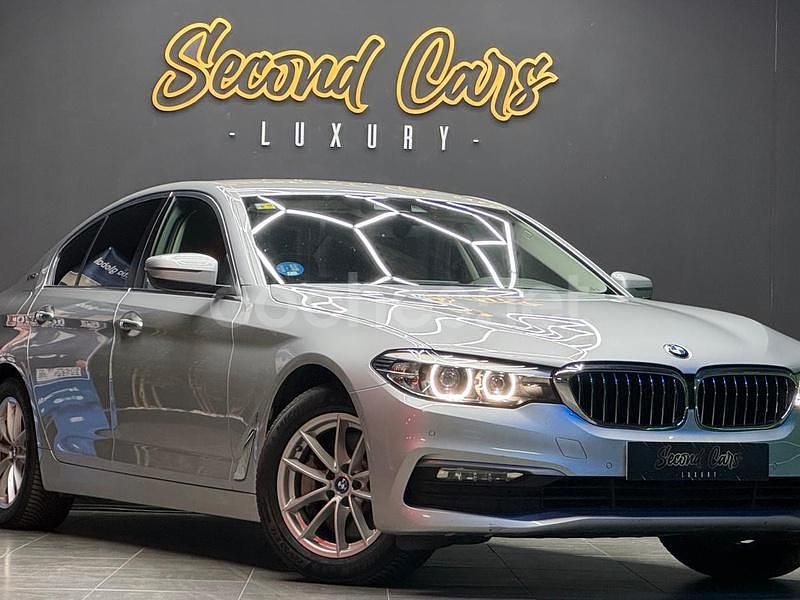 Gris / plata Usado 2017 BMW 530e iPerformance Berlina | 23.500 € (Precio justo) - Imagen 1/4