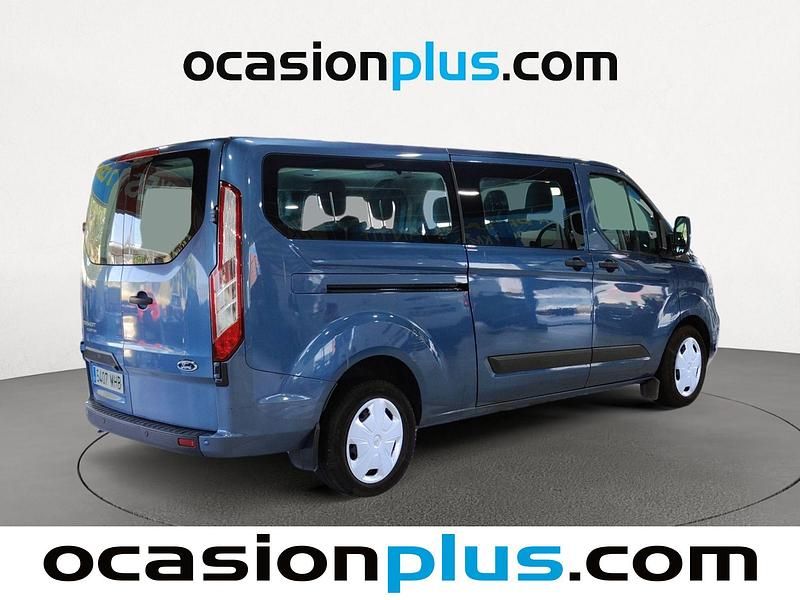 Usado Ford Transit Custom Trend 130 CV (95 kW) 2023 Azul Familiar