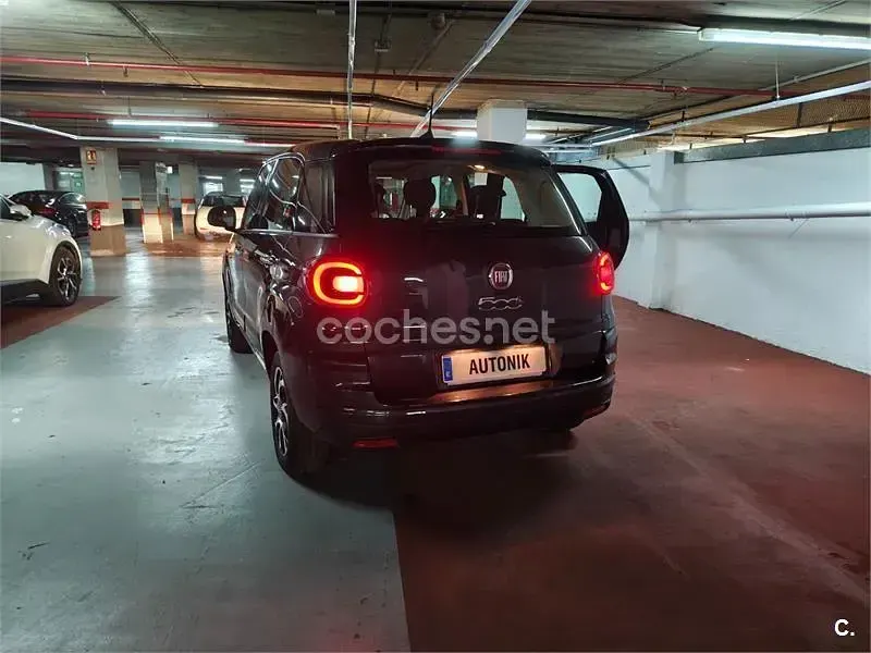 Usado Fiat 500L Pop Star 80 CV (58 kW) 2018 Negro Monovolumen