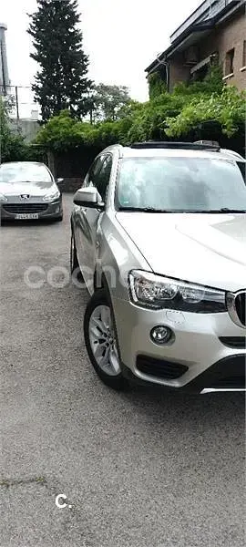 Usado BMW X3 190 CV (139 kW) 2017 Gris / plata SUV