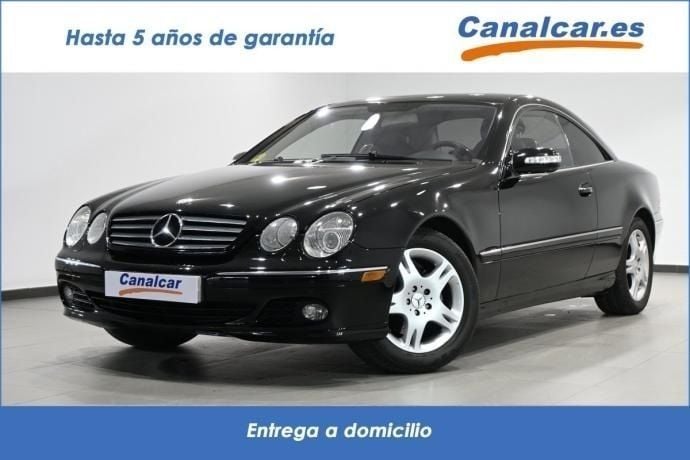 Negro Usado 2004 Mercedes CL500 Coupe | 8731 € (Buen precio) - Imagen 1/4