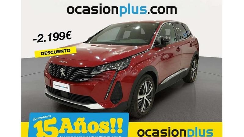 Rojo Usado 2023 Peugeot 3008 Allure Monovolumen | 21.991 € (Super precio) - Imagen 1/4
