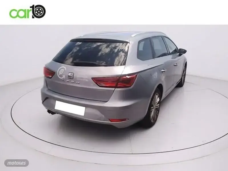 Usado Seat Leon ST XCELLENCE 130 CV (95 kW) 2021 Gris Familiar