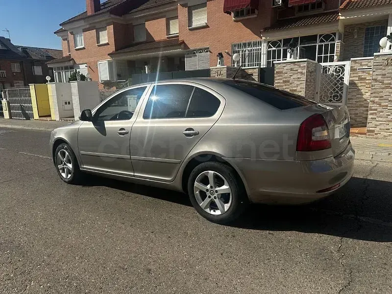Usado Skoda Octavia GreenLine 105 CV (77 kW) 2010 Marrón Berlina