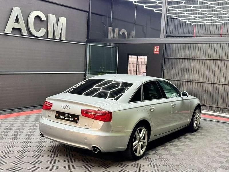 Usado Audi A6 245 CV (180 kW) 2013 Gris / plata Berlina