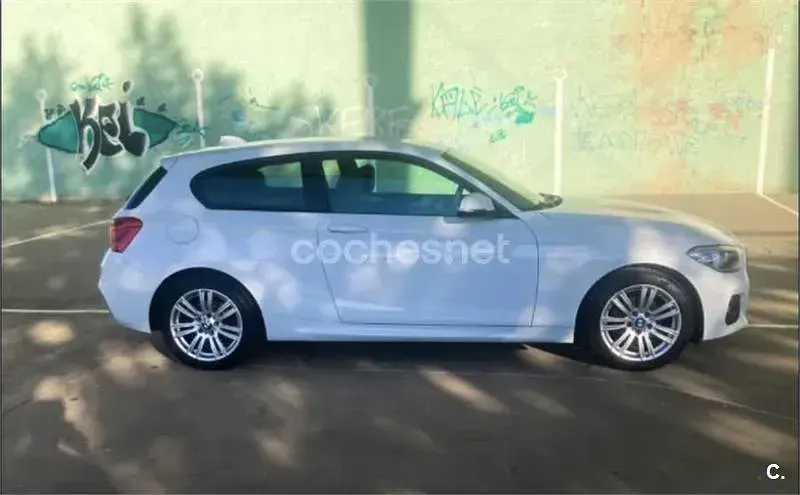 Usado BMW 118 M Sport 143 CV (105 kW) 2015 Blanco Utilitario