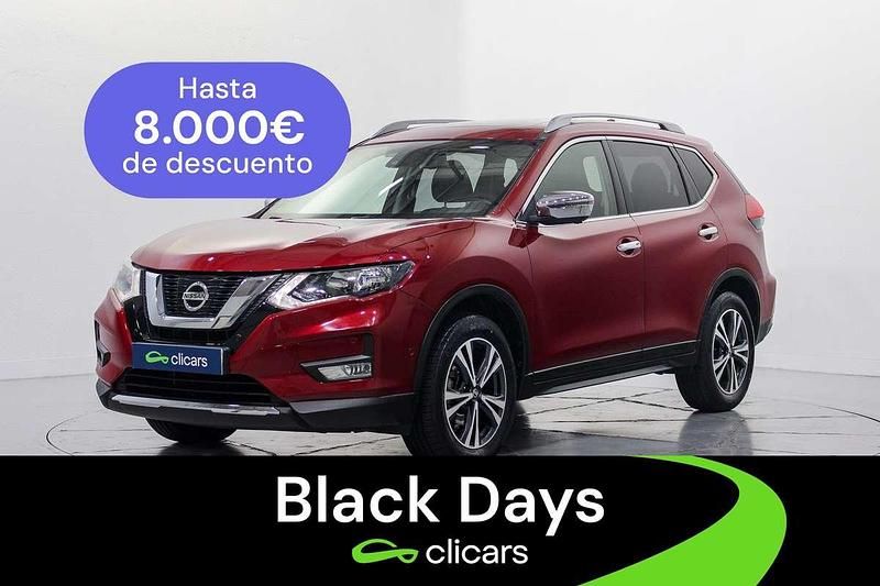 Rojo Usado 2018 Nissan X-Trail N-Connecta SUV | 18.590 € (Precio justo) - Imagen 1/4