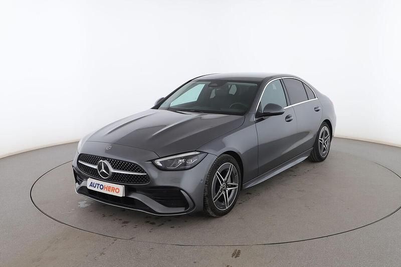 Gris Usado 2021 Mercedes C200 AMG line Berlina | 37.599 € (Precio justo) - Imagen 1/3