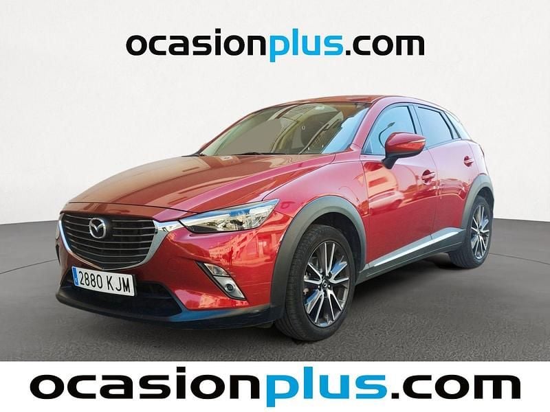 Rojo Usado 2018 Mazda CX-3 Luxury SUV | 14.628 € (Precio justo) - Imagen 1/4