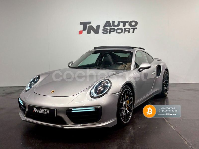 Gris / plata Usado 2017 Porsche 911 Turbo S Coupe | 159.900 € - Imagen 1/4
