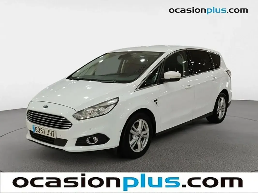 Usado Ford S-MAX Titanium 150 CV (110 kW) 2015 Blanco Monovolumen