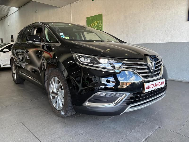 Usado Renault Espace Life 130 CV (95 kW) 2017 Negro Monovolumen