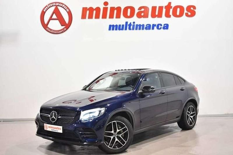 Usado Mercedes GLC63 AMG AMG 261 CV (191 kW) 2017 Azul SUV