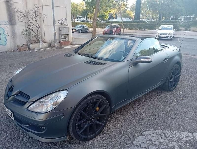 Gris Usado 2005 Mercedes SLK350 Descapotable | 13.700 € (Precio justo) - Imagen 1/4