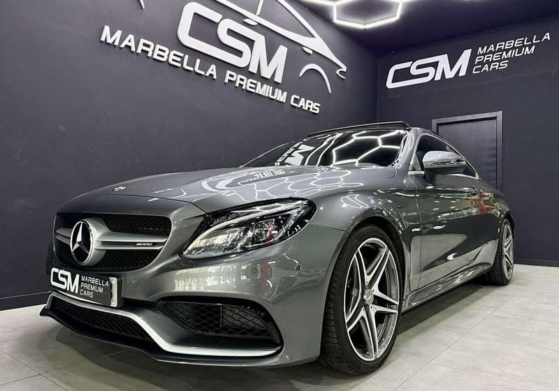 Usado Mercedes C63 AMG AMG 476 CV (350 kW) 2016 Gris Coupe
