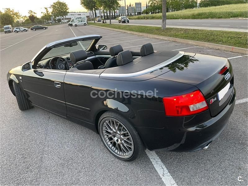 Usado Audi S4 Cabriolet Sport 344 CV (253 kW) 2006 Negro Descapotable