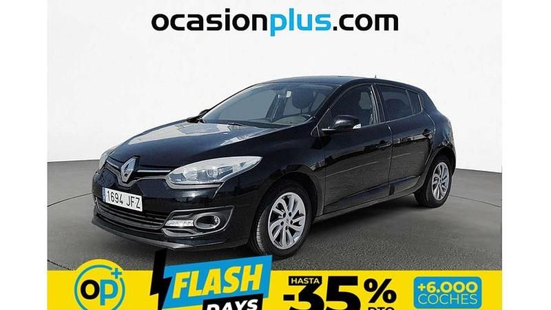 Usado Renault Mégane III Business 95 CV (69 kW) 2015 Negro Utilitario