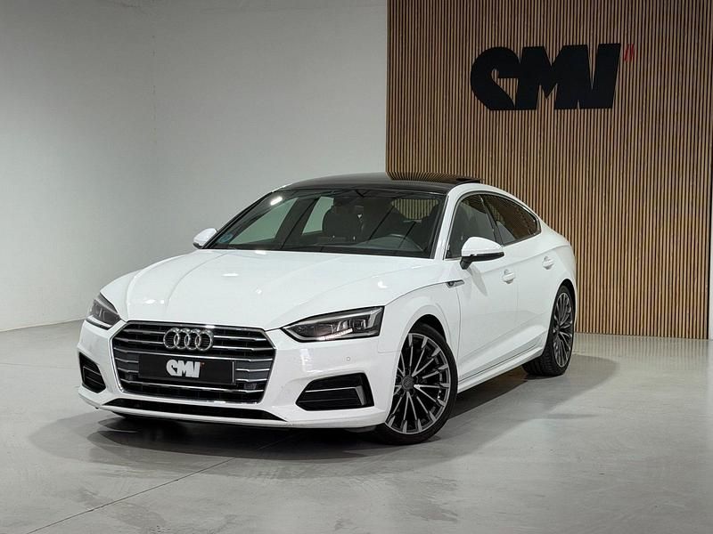 Usado Audi A5 Sportback Comfort 150 CV (110 kW) 2018 Blanco Utilitario
