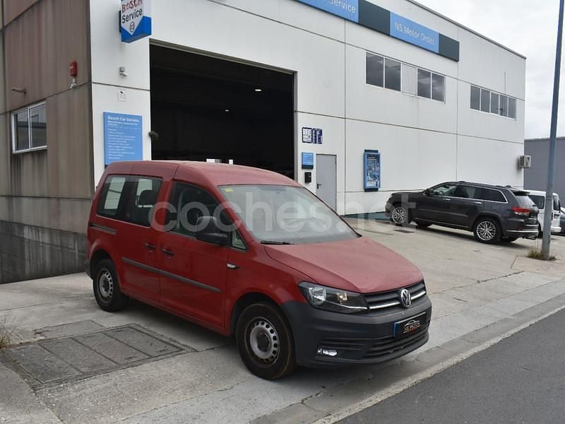 Rojo Usado 2020 VW Caddy Edition Monovolumen | 16.900 € (Precio justo) - Imagen 1/4