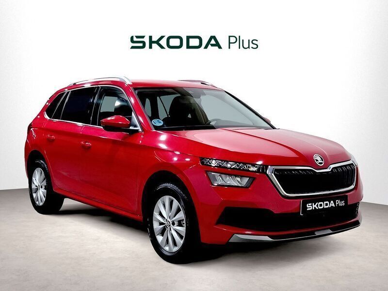 Rojo Usado 2022 Skoda Kamiq Ambition SUV | 17.490 € (Precio justo) - Imagen 1/4