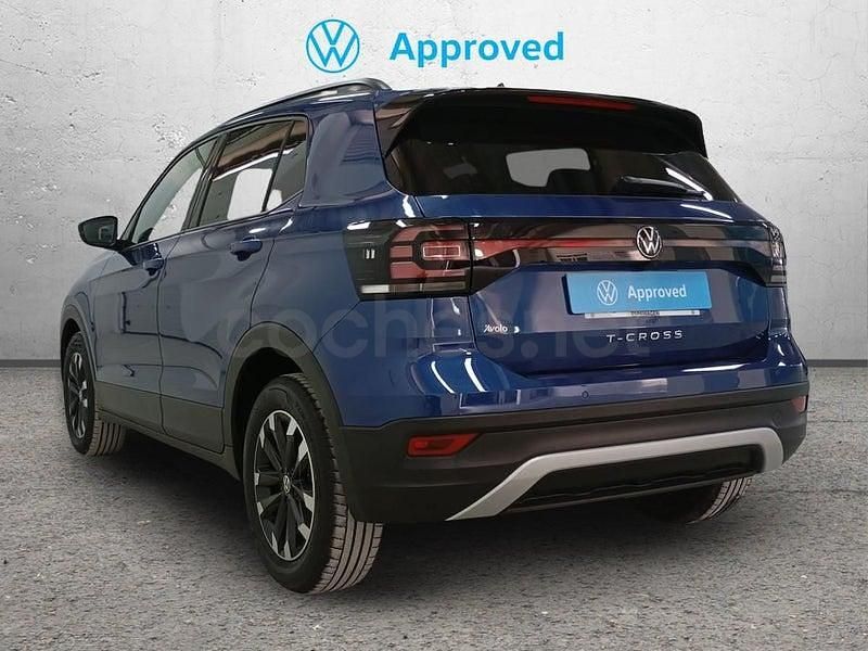 Usado VW T-Cross Advance 110 CV (80 kW) 2023 Azul SUV