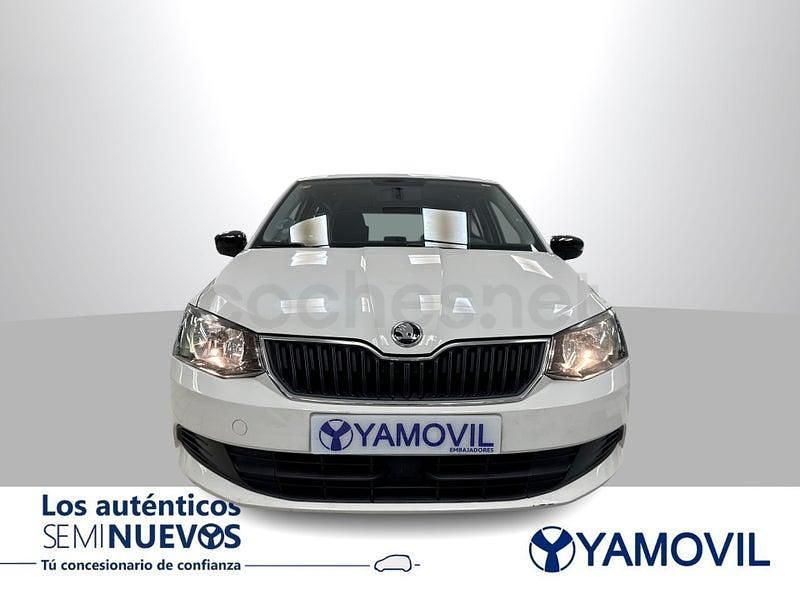 Usado Skoda Fabia Ambition 75 CV (55 kW) 2016 Blanco Berlina