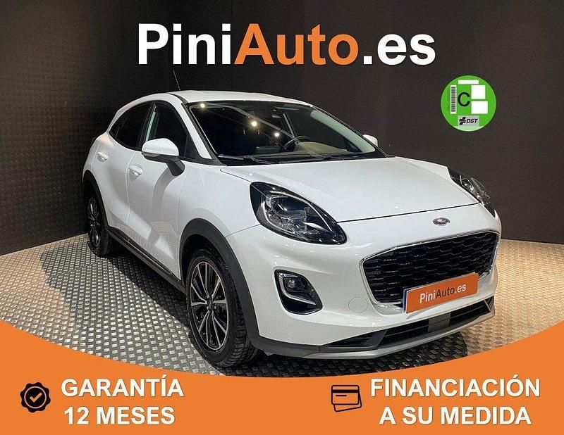 Blanco Usado 2021 Ford Puma Titanium SUV | 18.490 € (Precio justo) - Imagen 1/4