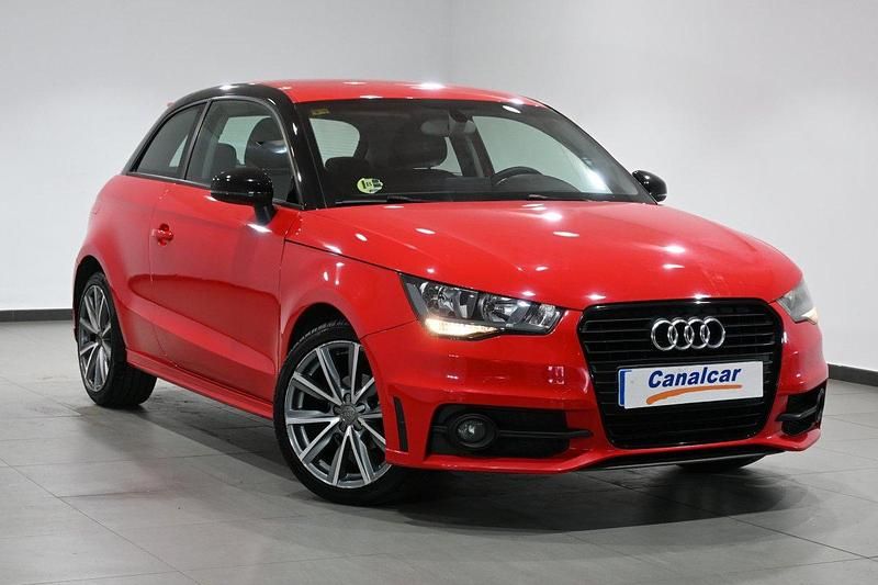Usado Audi A1 Sportback Ambition 90 CV (66 kW) 2014 Rojo Utilitario