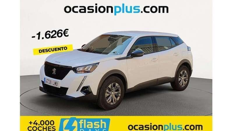 Blanco Usado 2022 Peugeot 2008 Active SUV | 15.900 € (Super precio) - Imagen 1/4