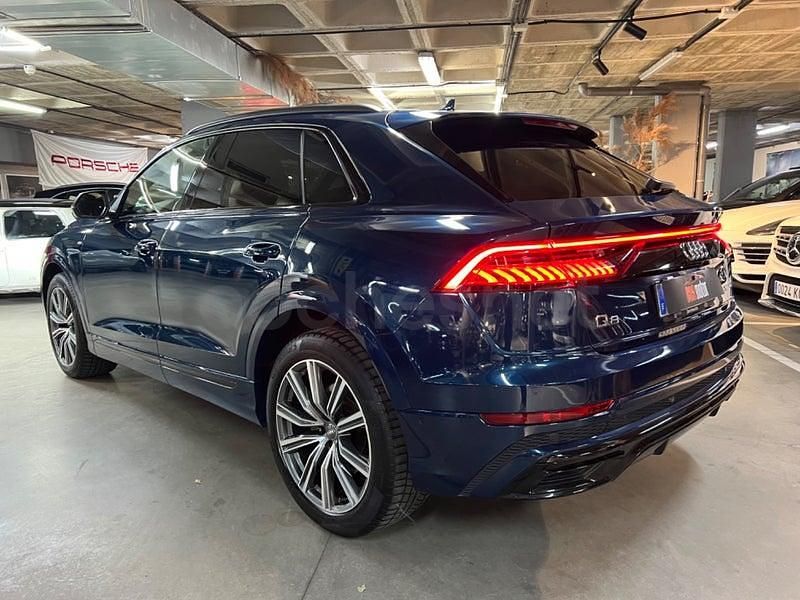 Usado Audi Q8 S-Line 286 CV (210 kW) 2018 Azul SUV