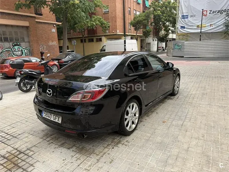 Usado Mazda 6 Active 140 CV (102 kW) 2008 Negro Berlina